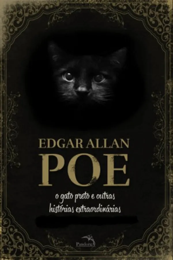 Capa de O gato preto e outras histórias extraordinárias