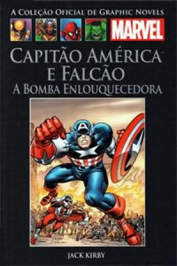 Capa de Capitão América e Falcão: A Bomba Enlouquecedora