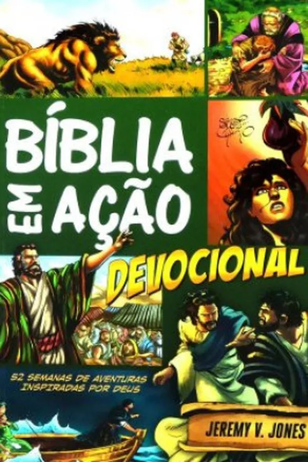 Capa de Bíblia em ação - Devocional