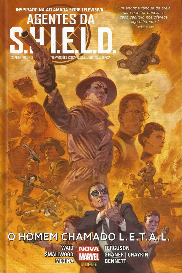 Capa de Agentes da S.H.I.E.L.D. O Homem Chamado L.E.T.A.L