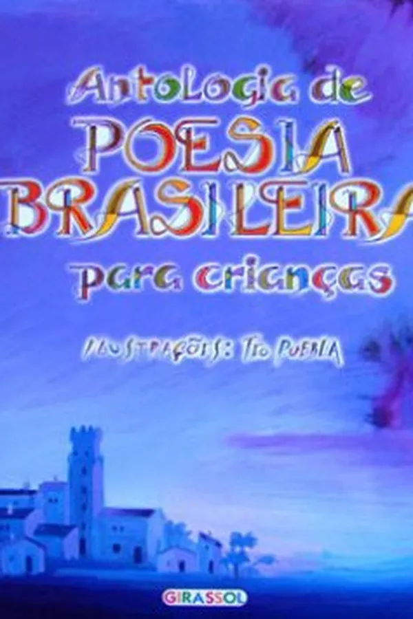 Capa de Antologia de Poesia Brasileira para Crianças