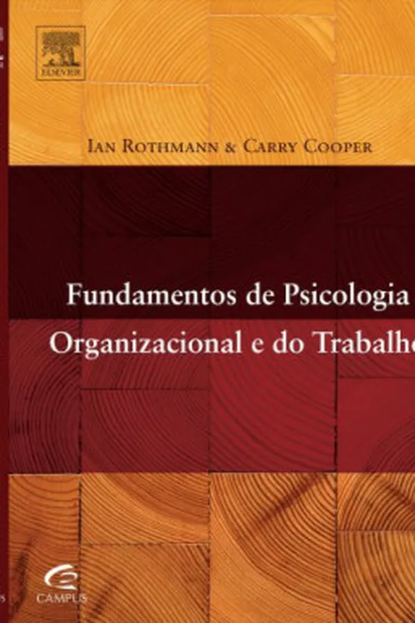 Capa de Fundamentos de Psicologia Organizacional e do Trabalho