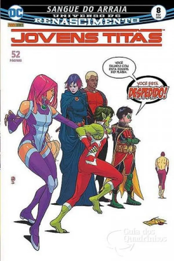 Capa de Jovens Titãs #8