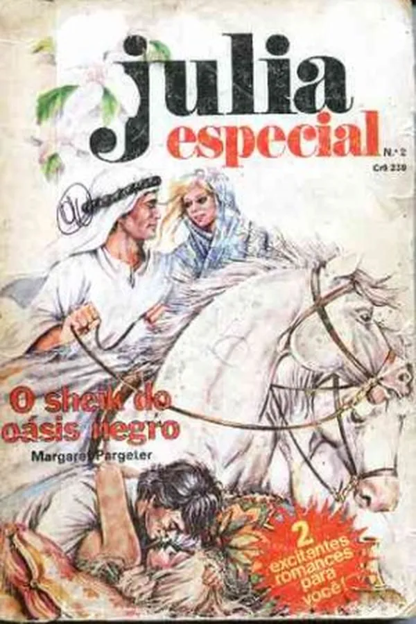 Capa de O Sheik Do Oásis Negro