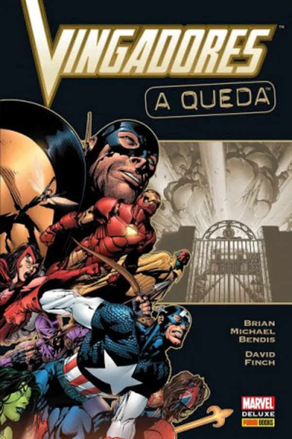 Capa de Vingadores: A Queda
