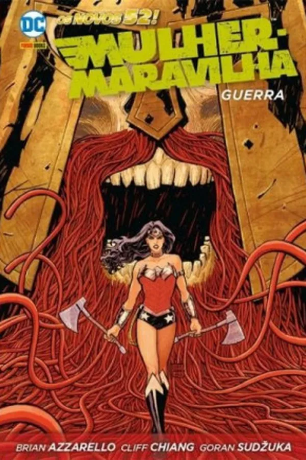 Capa de Mulher-Maravilha: Guerra