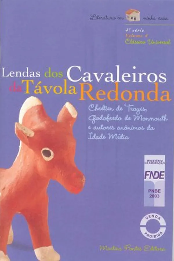 Capa de Lendas dos Cavaleiros da Távola Redonda