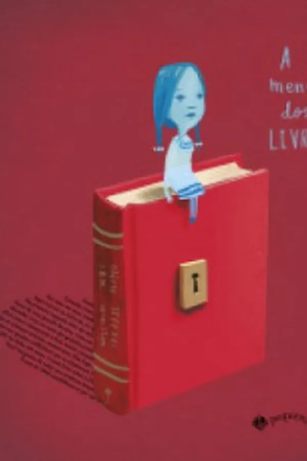Capa de A menina dos livros