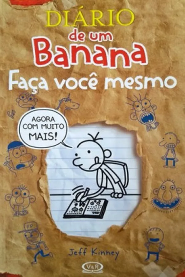 Capa de Diário De Um Banana - Faça Você Mesmo