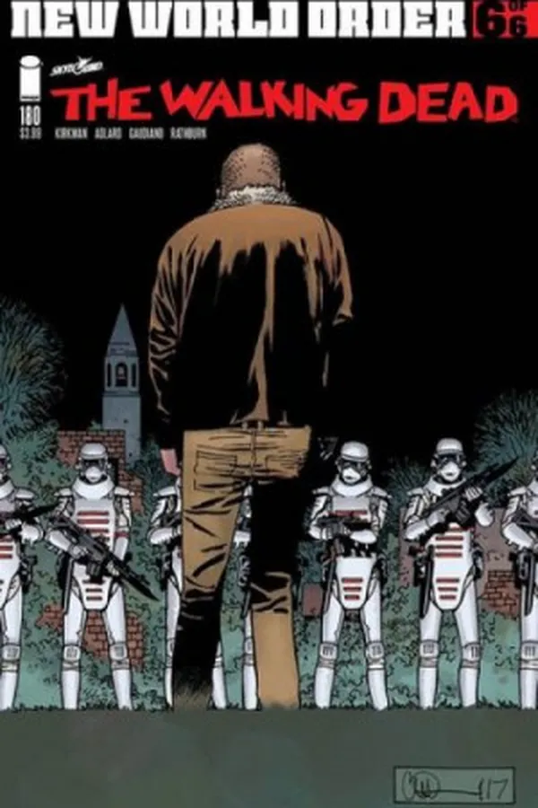Capa de The Walking Dead #180