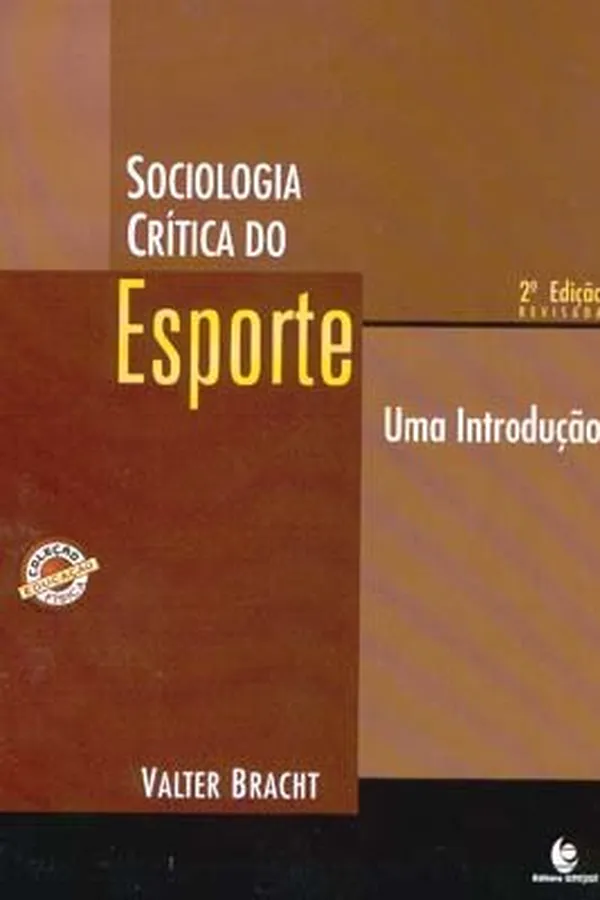 Capa de Sociologia  Crítica do Esporte