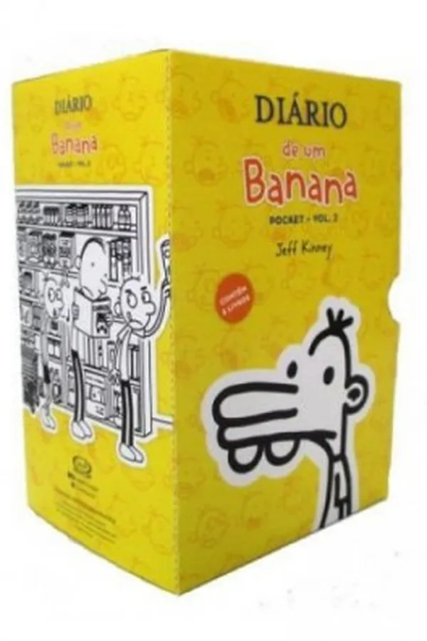 Cover of Box - Diário De Um Banana - 5 Volumes - Pocket - Edição Econômica (#Vol. 2)