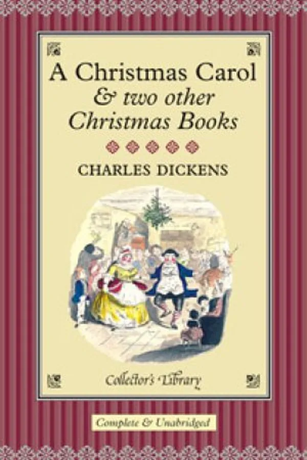 Capa de A Christmas Carol & two other Christmas Books