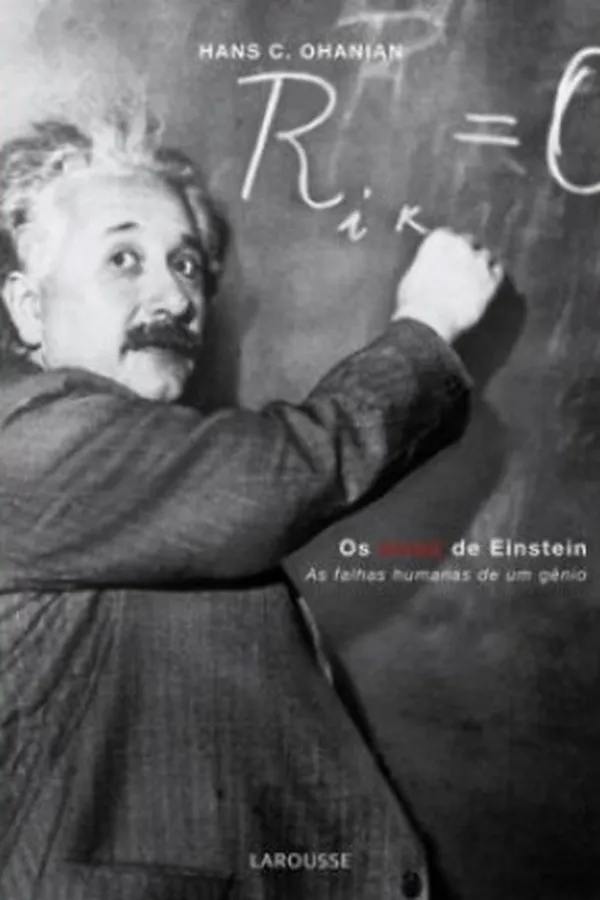 Capa de Os Erros de Einstein