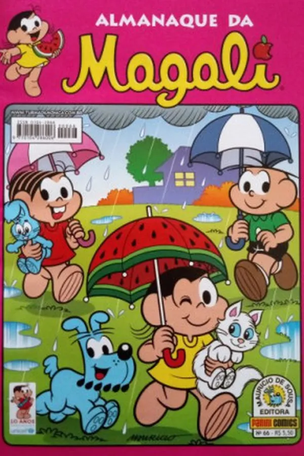 Capa de Almanaque da Magali - nº 66