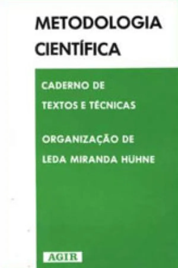 Capa de Metodologia Científica