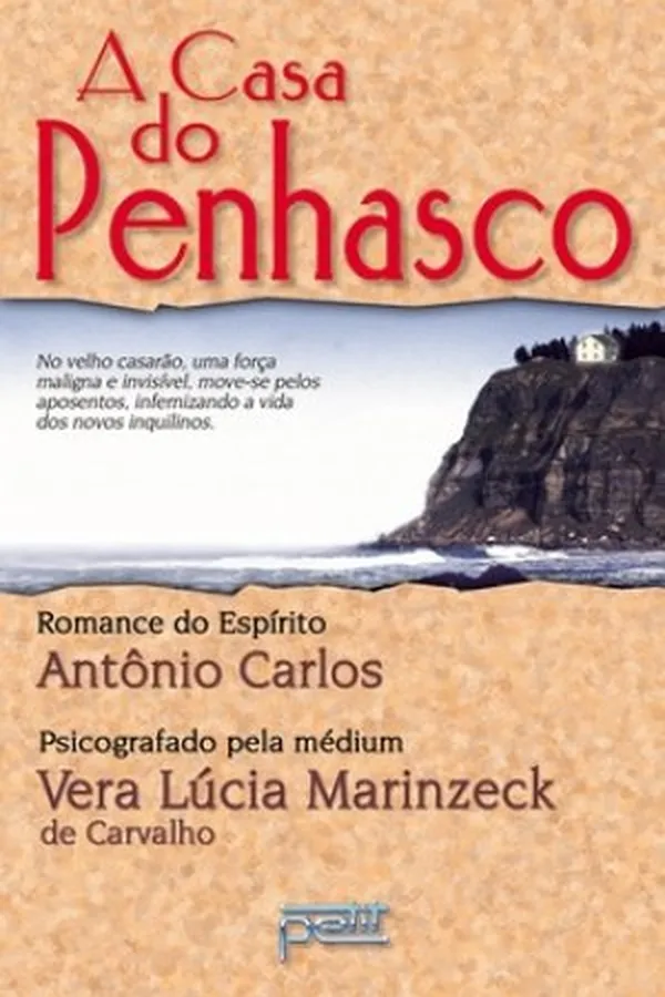Capa de A Casa do Penhasco