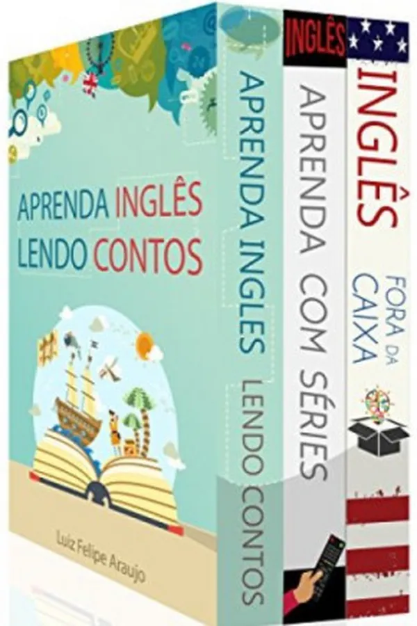 Cover of Aprenda Inglês (3 em 1)