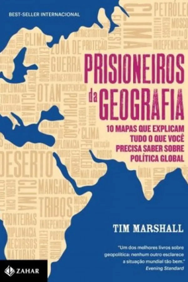 Capa de Prisioneiros da geografia
