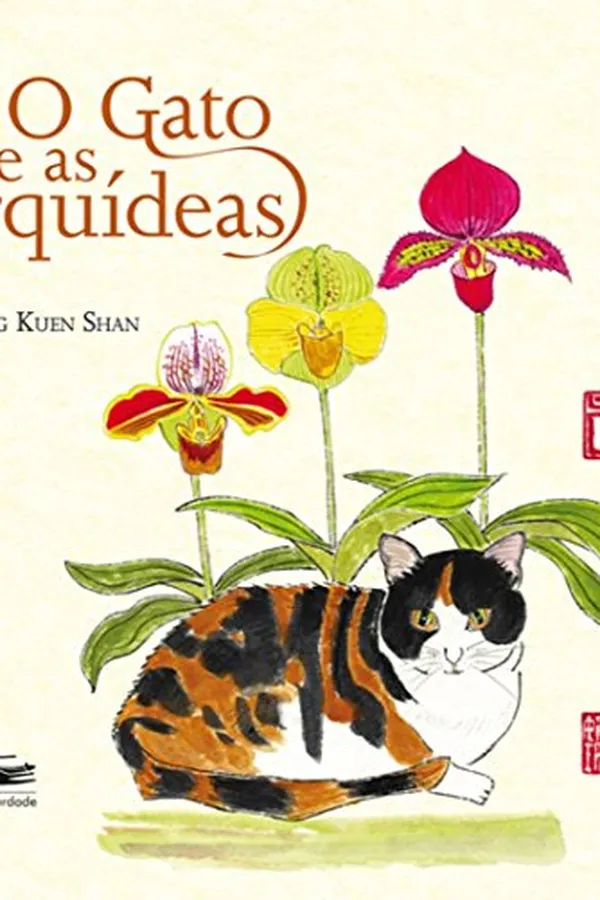 Capa de O Gato e as Orquídeas