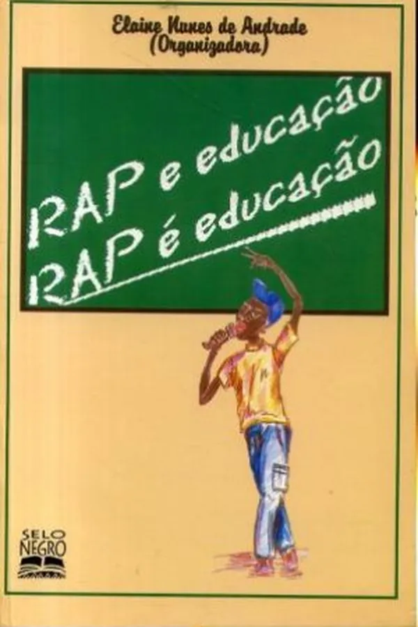 Capa de rap e educação, rap é educação