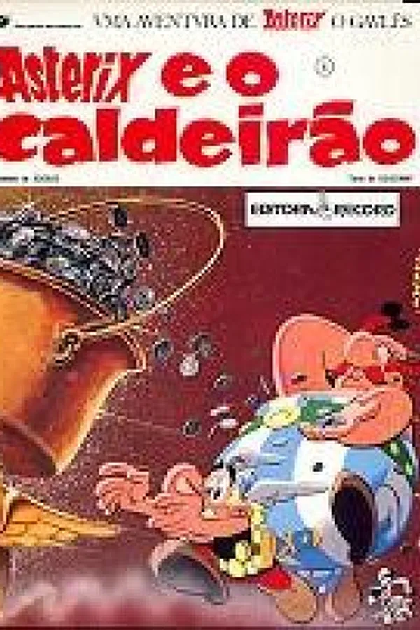 Capa de Asterix e o Caldeirão