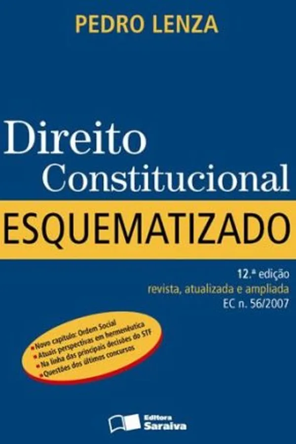 Capa de Direito Constitucional Esquematizado