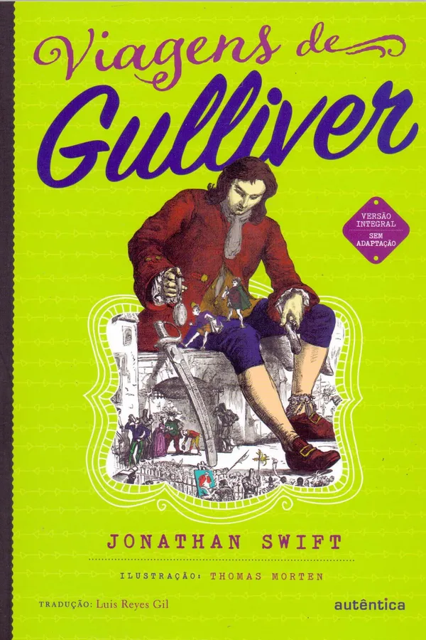 Capa de Viagens de Gulliver