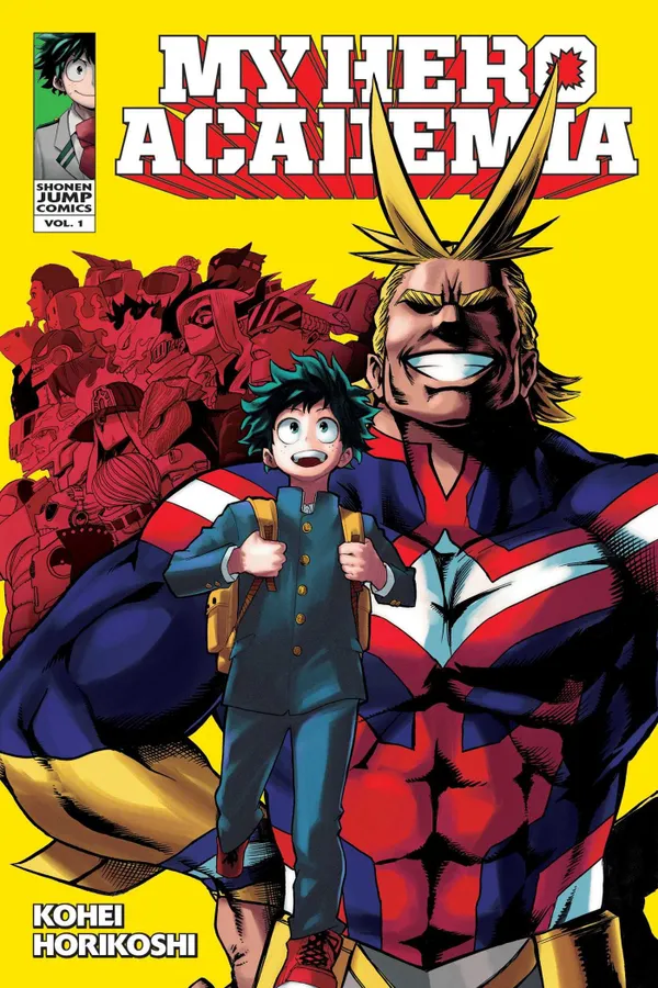 Capa de My Hero Academia, Vol. 1