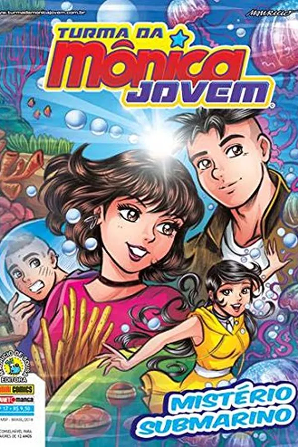 Capa de Turma da Mônica Jovem #117