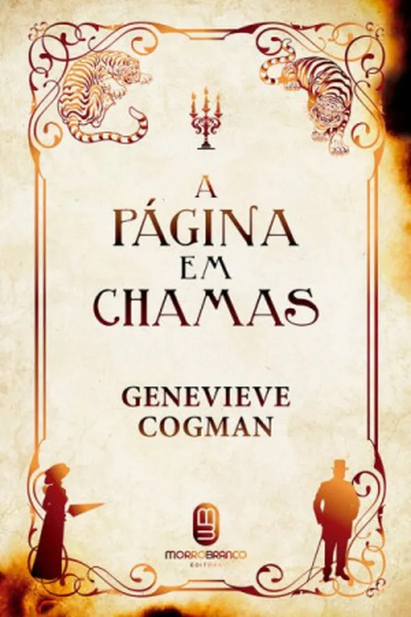 Capa de A Página em Chamas