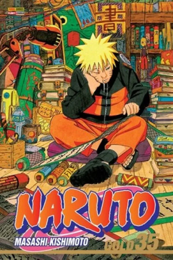 Capa de Naruto Gold #35