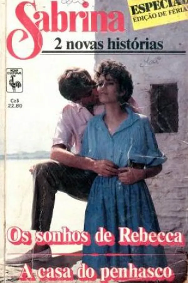 Capa de Os Sonhos de Rebecca; A Casa do Penhasco