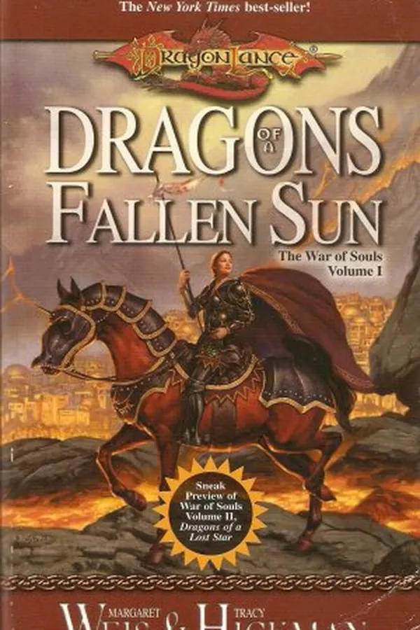 Capa de Dragons of a Fallen Sun