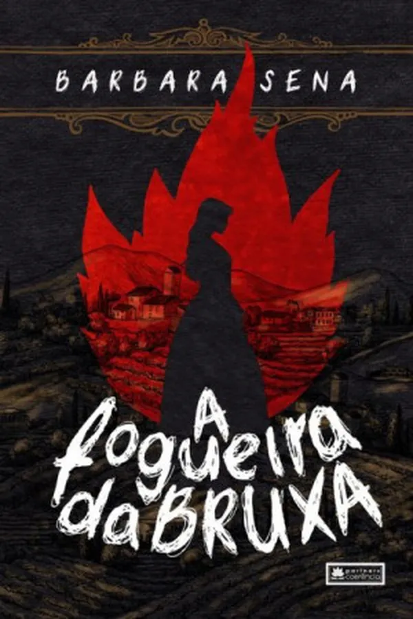 Capa de A Fogueira da Bruxa