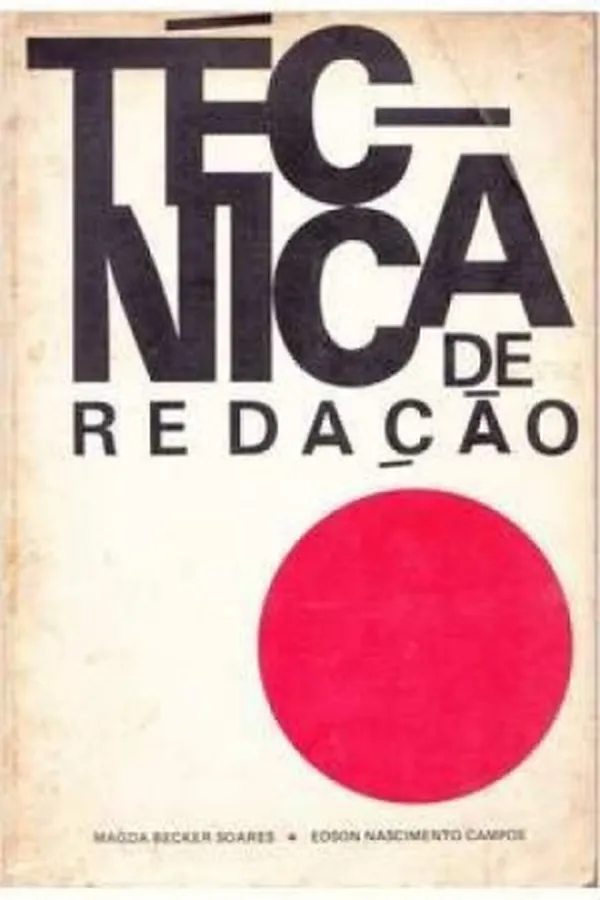 Capa de Técnica de redação: as articulações linguísticas como técnica de pensamento