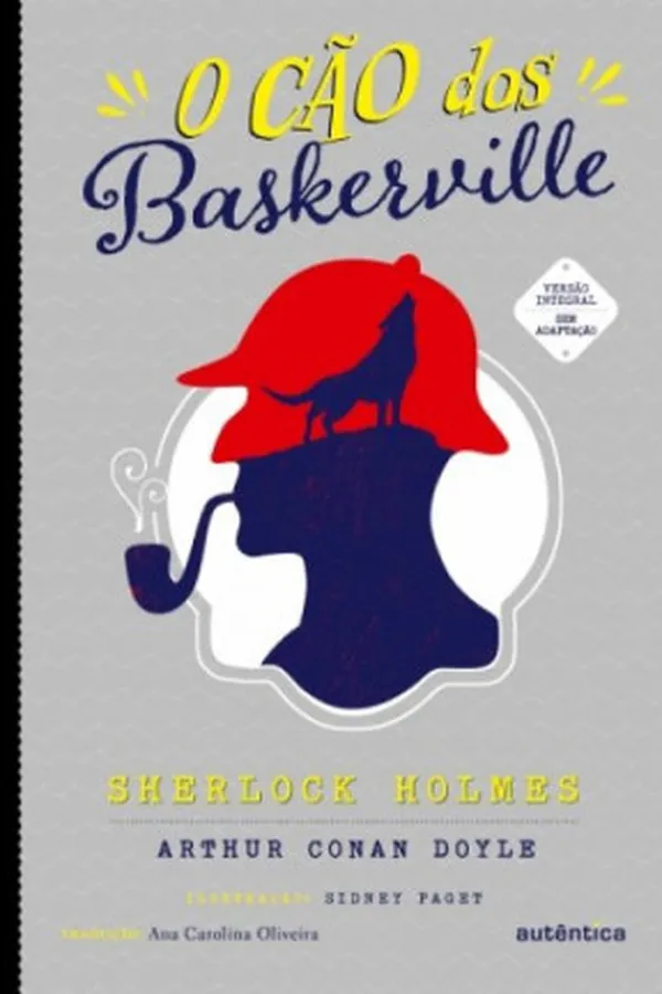 Capa de O cão dos Baskerville