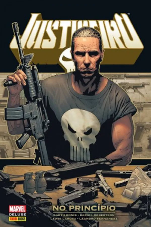 Capa de Justiceiro: No Princípio