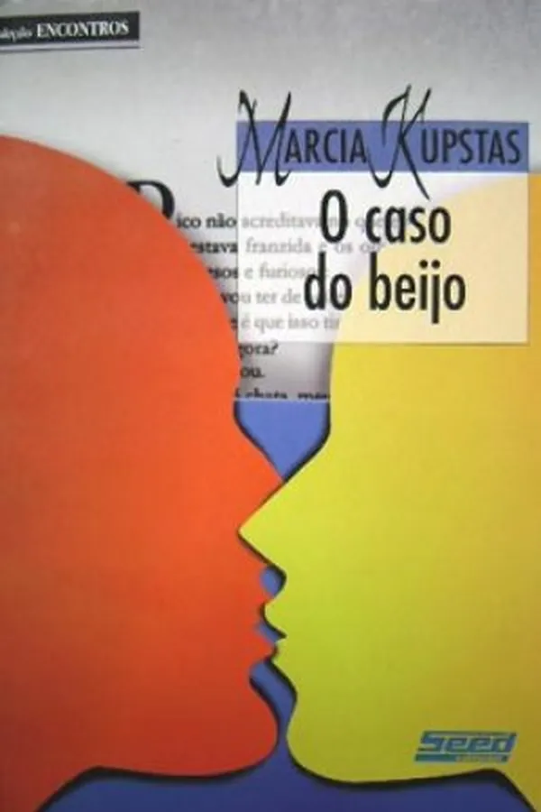 Capa de O Caso do Beijo