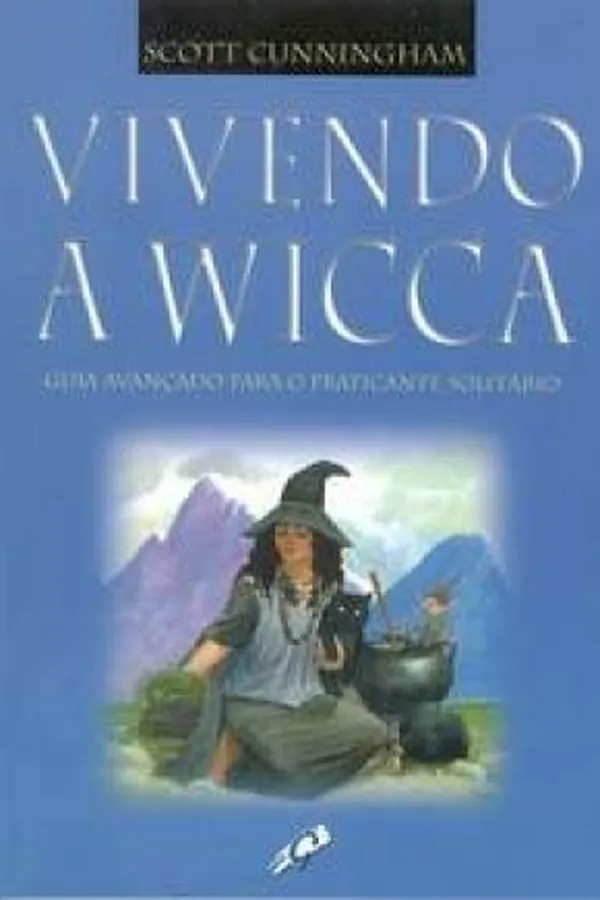 Capa de Vivendo a Wicca
