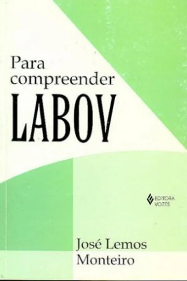 Capa de Para Compreender Labov