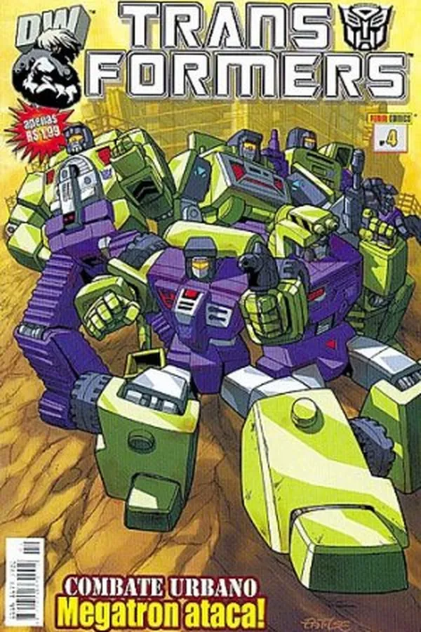 Capa de Transformers n° 4