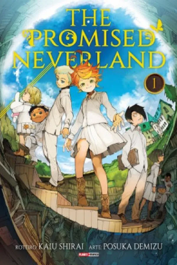 Capa de The Promised Neverland #01