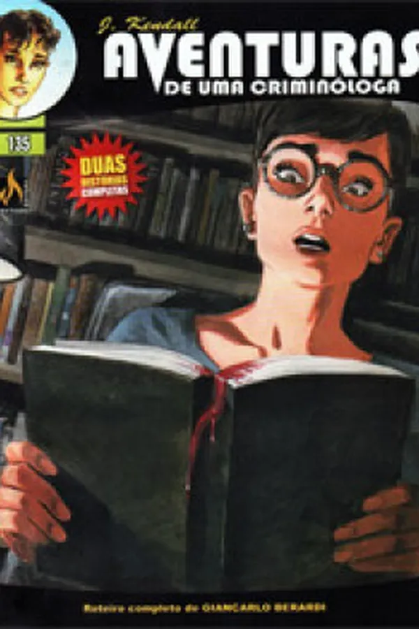 Capa de J. Kendall - Aventuras de uma Criminóloga # 135