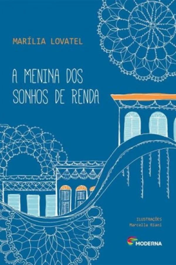 Capa de A menina dos sonhos de renda