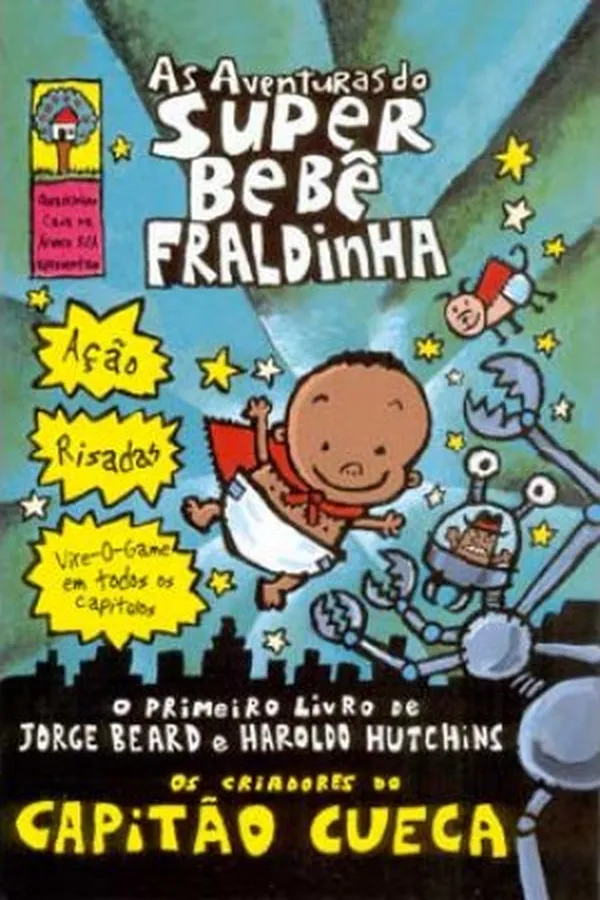 Capa de As Aventuras do Super Bebê Fraldinha