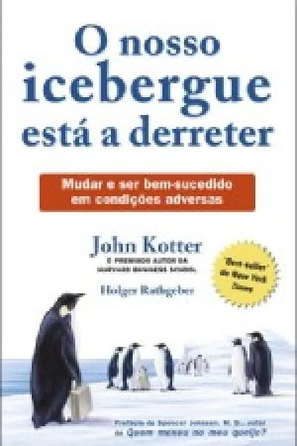Capa de O Nosso Iceberg está a Derreter