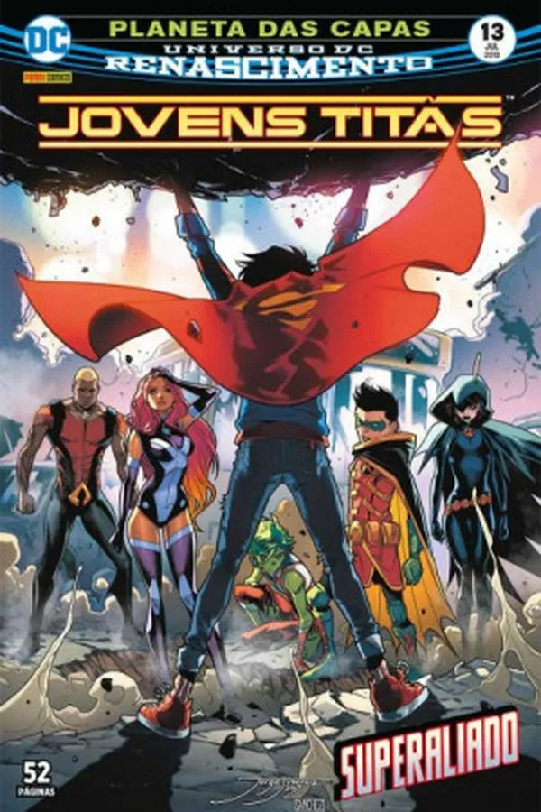 Capa de Jovens Titãs #13