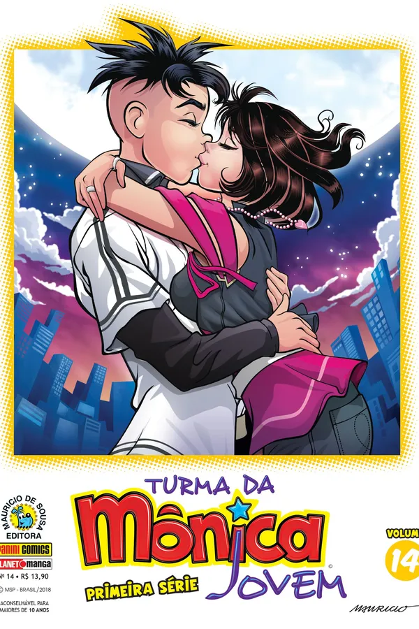 Cover of Turma da Mônica Jovem - Primeira Série - Volume 14