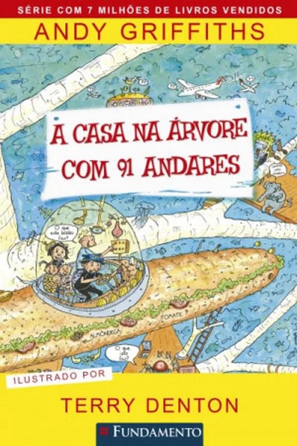 Capa de A casa na árvore com 91 andares